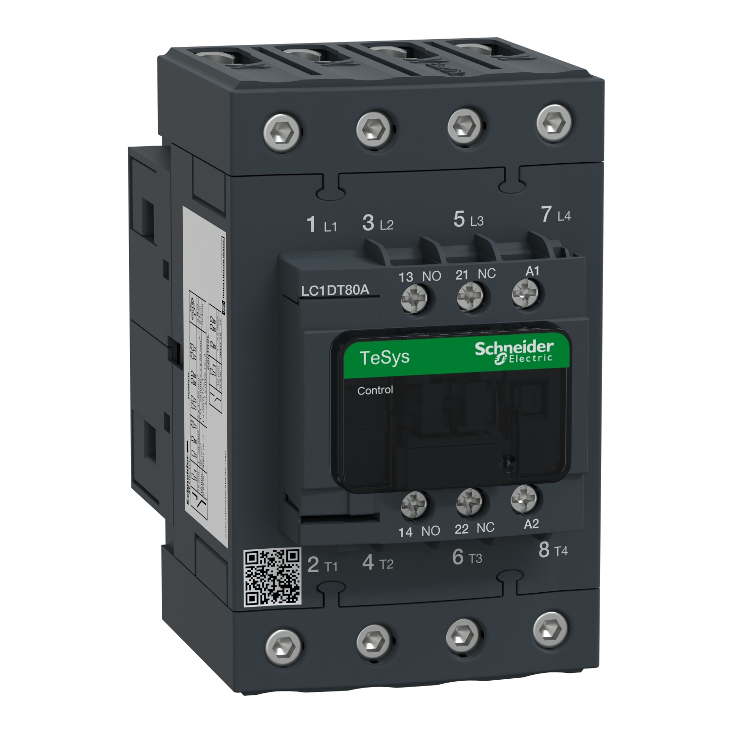 کنتاکتور 80 آمپر 4 پل بوبین 110V AC