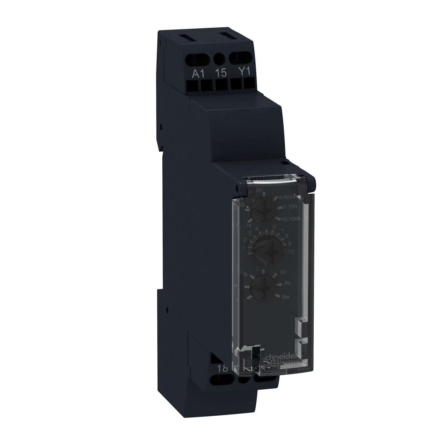 تایمر مولتی فانکشن 1 ثانیه تا 100 ساعت 12~240 VAC/DC